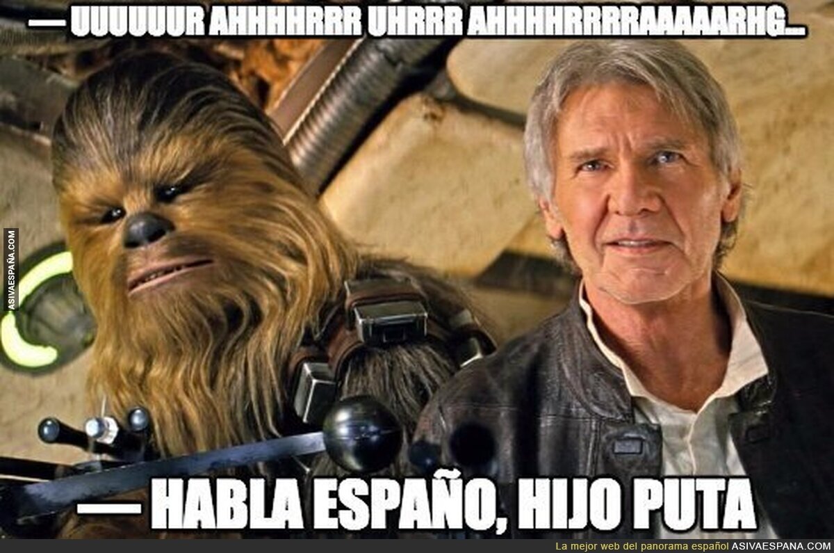 Indignación por no saber hablar bien