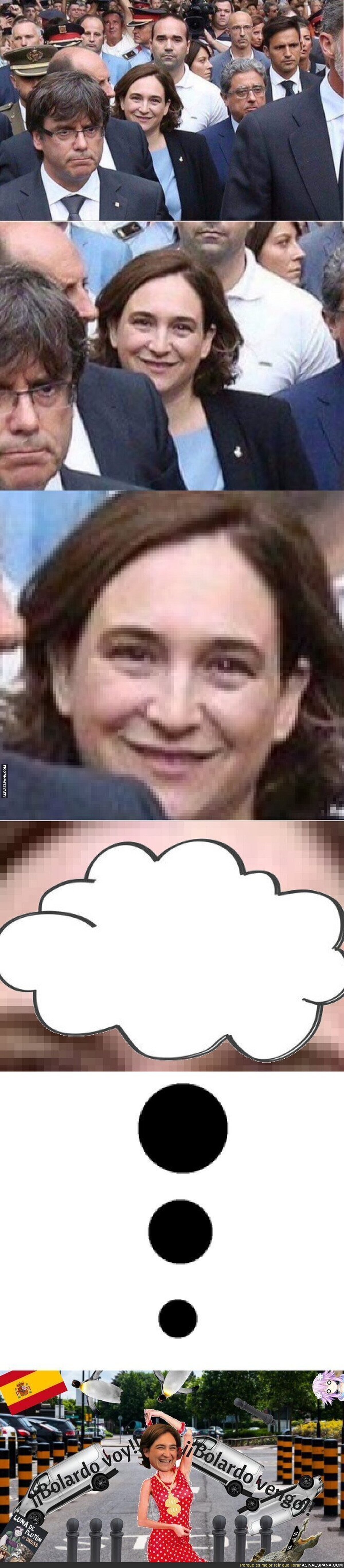 ¿Por qué Ada Colau se reía?