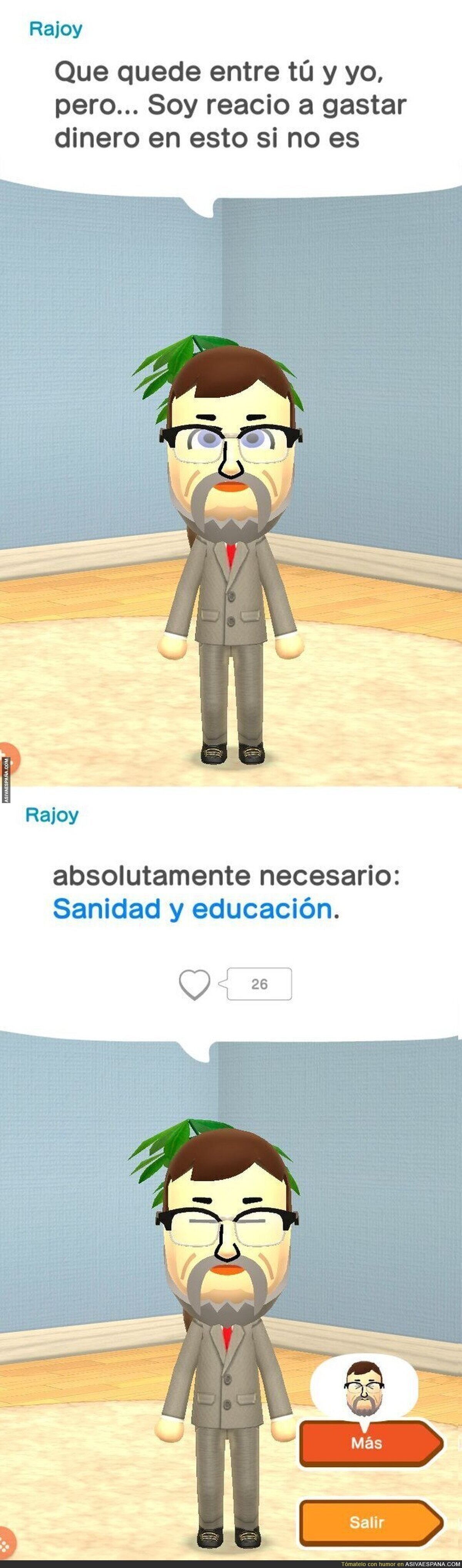 Desde luego es clavadito a su versión real