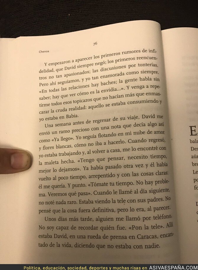 75710 - ¡Chenoa desvela en su libro el motivo por el que terminó su relación con David Bisbal!
