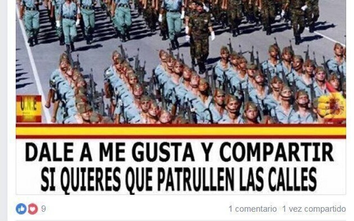 Las mentiras sobre ataques de independentistas