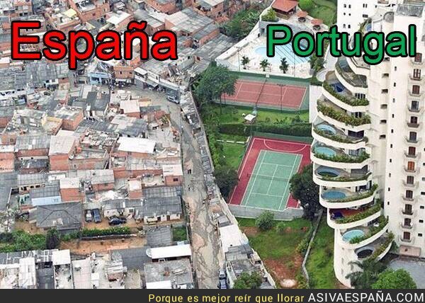  ASÍ VA ESPAÑA  Frontera de España y Portugal