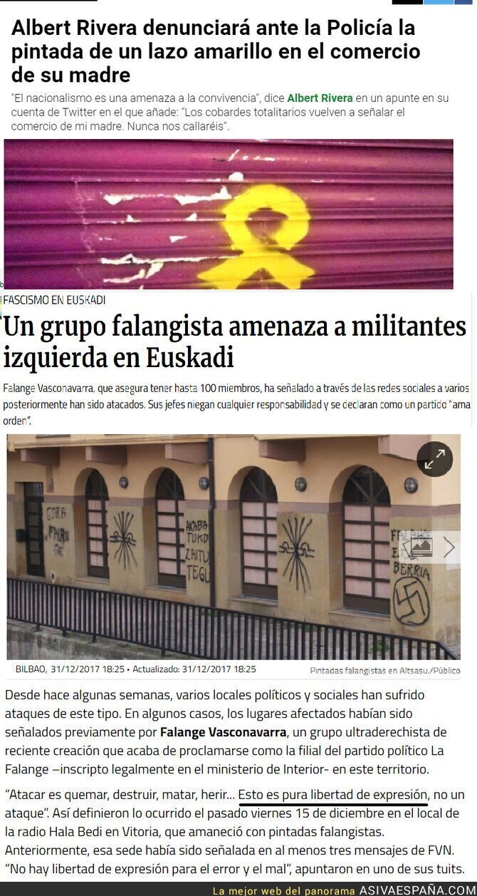 81245 - Amenazas de primera y de segunda