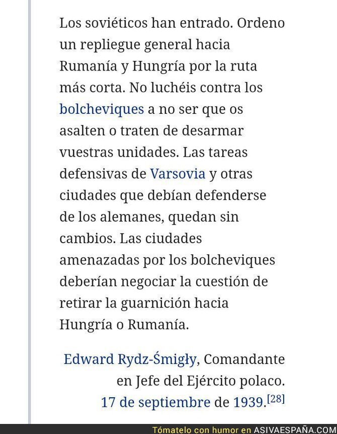82174 - Mitos de la Segunda Guerra Mundial. La URSS NO invadió Polonia