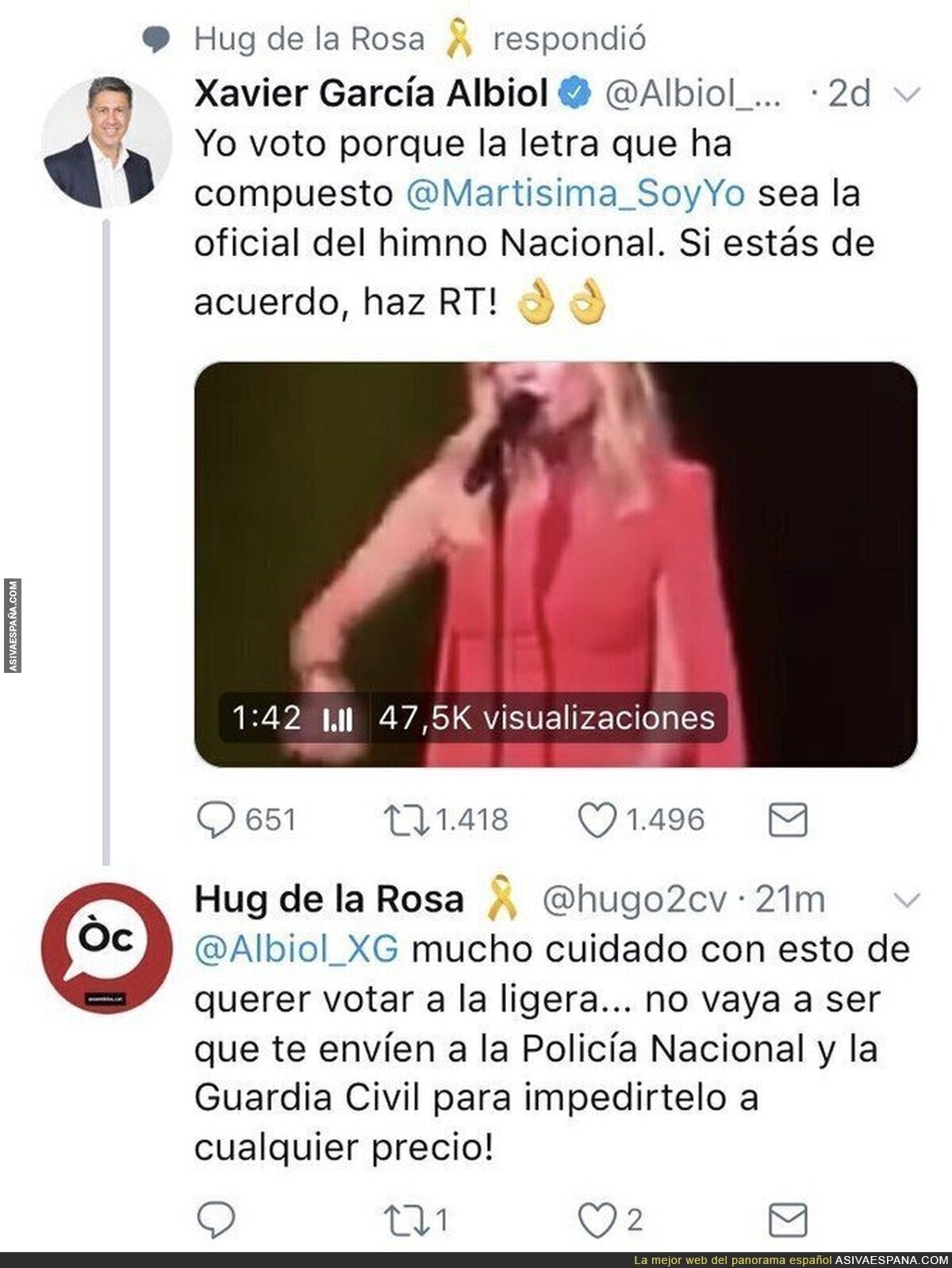 Votando a la ligera...