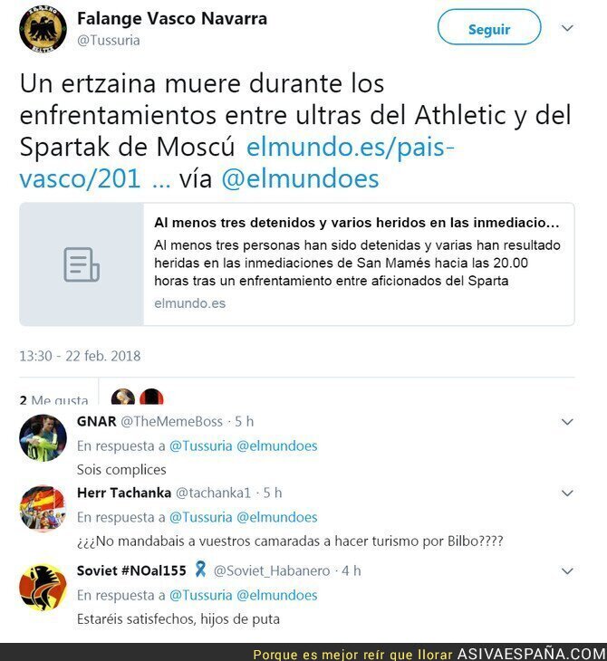 83191 - Un agente muerto y un partido que continúa su curso