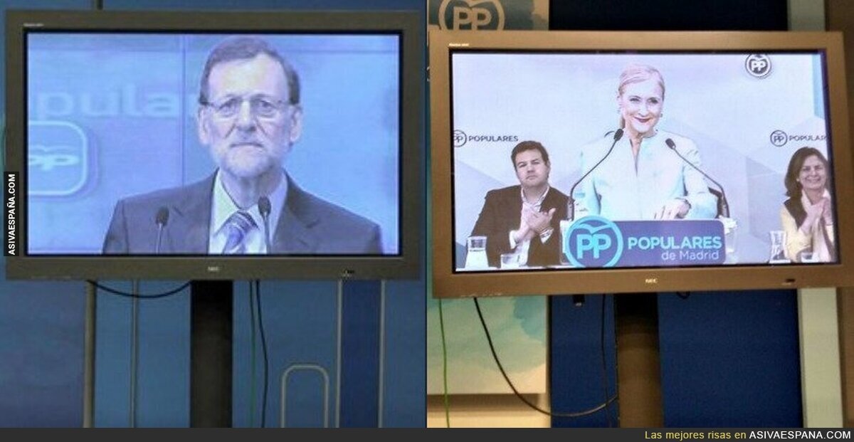 Los del PP dando ejemplo