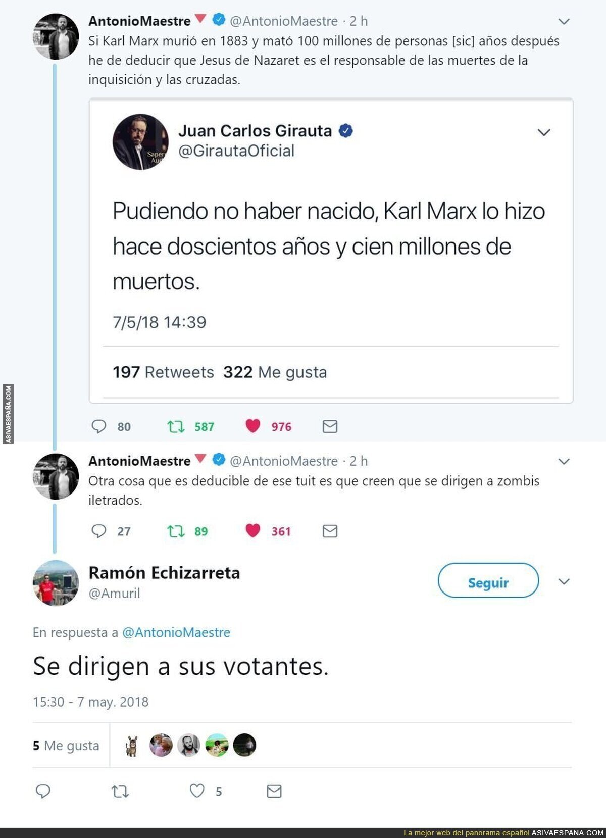 El cuñadismo que desprende Girauta hace daño a los ojos
