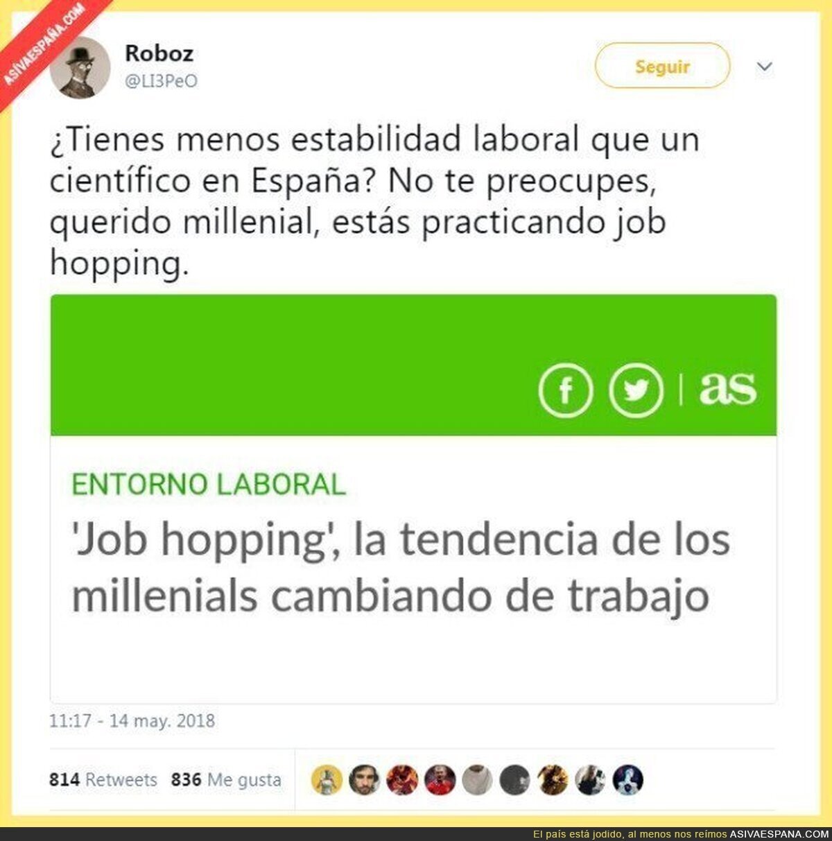 Lo raro es que no es de 'El País' pero si de PRISA