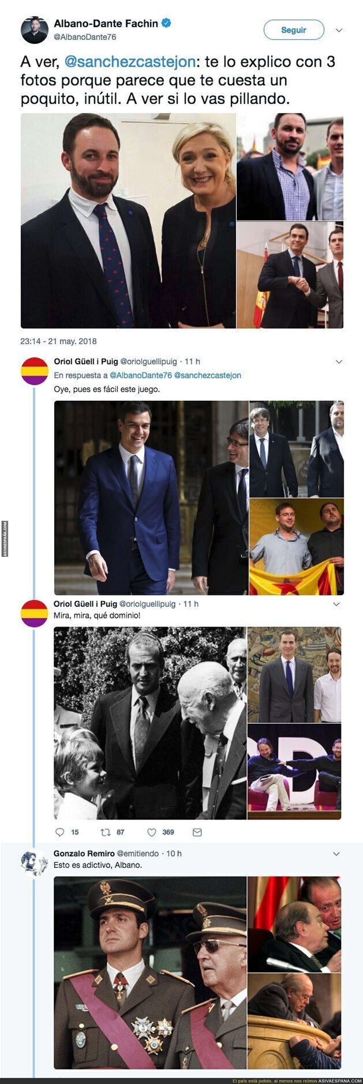 Albano Dante Fachin llama "inútil" a Pedro Sánchez por Twitter y la jugada le sale muy mal