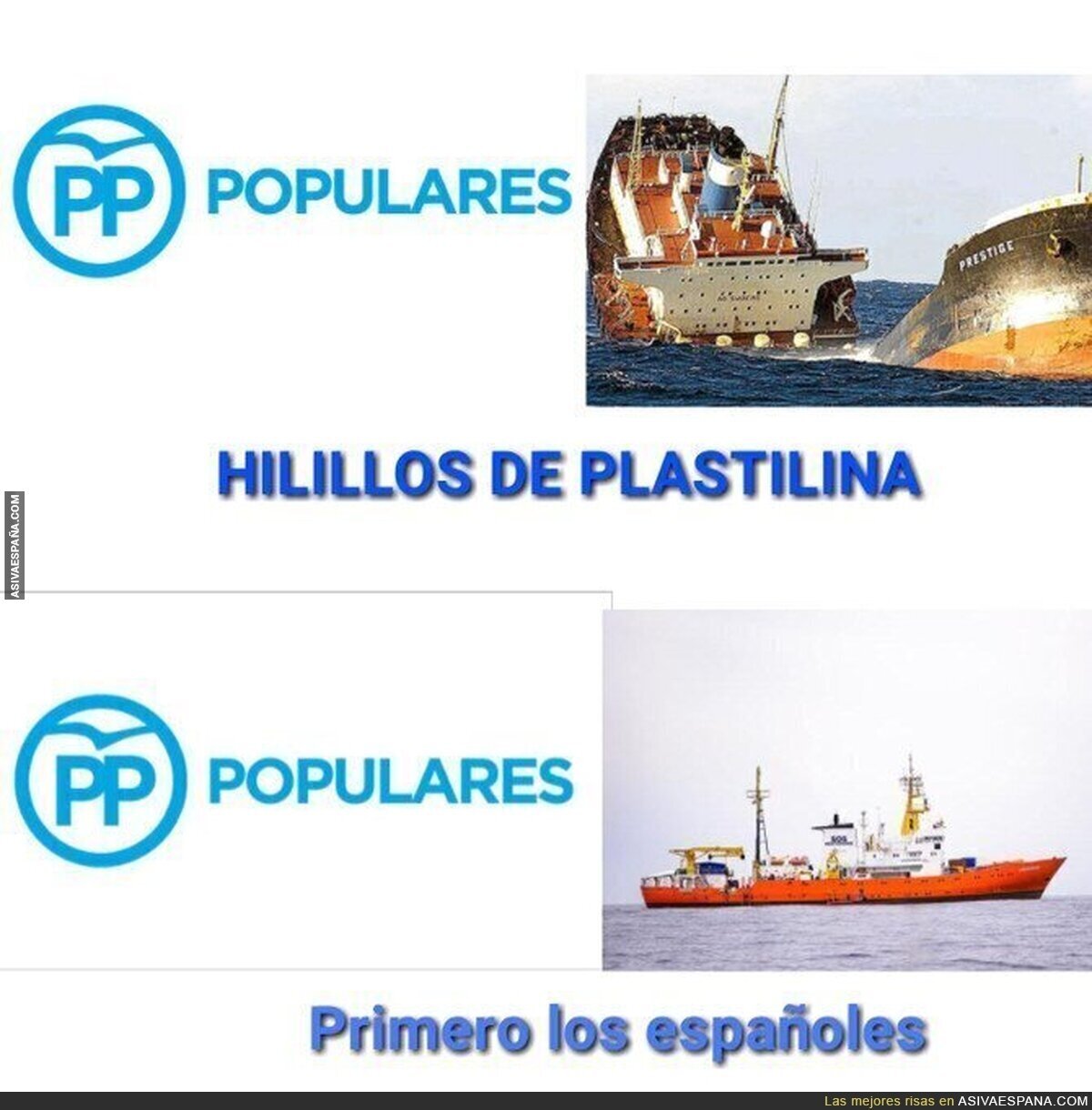 Cuando va de barcos la cosa, pues...