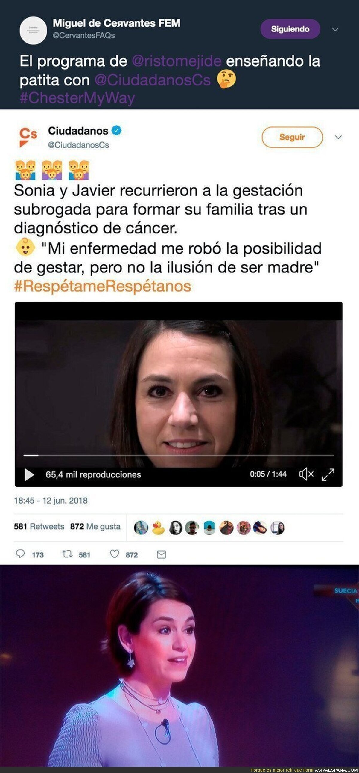 Pillan a Risto Mejide invitando a simpatizantes de Ciudadanos yendo como 'neutrales' a su programa