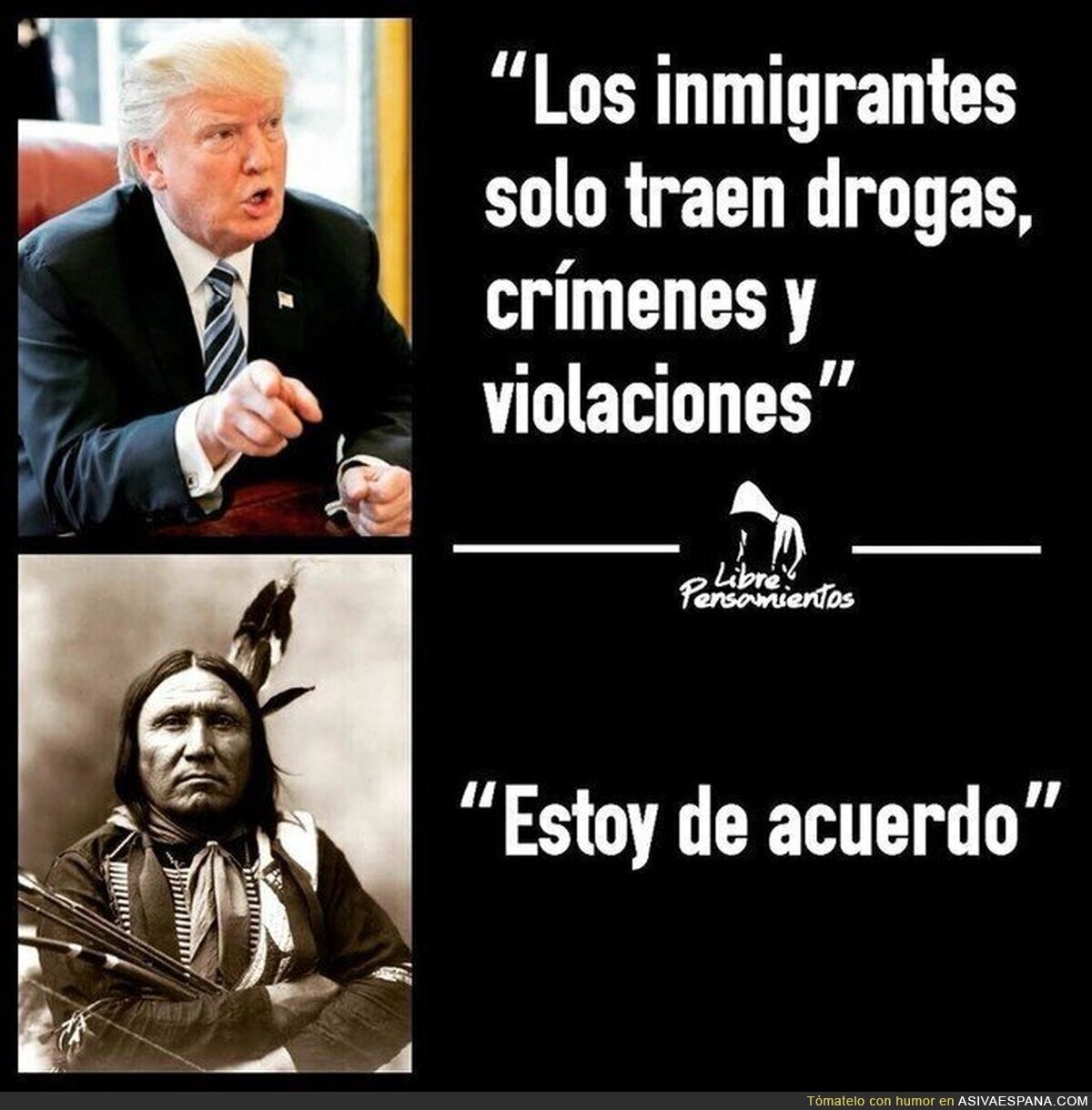 Los inmigrantes son malos para América
