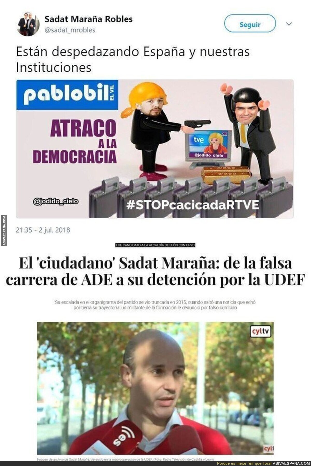 Al final el de los atracos resultó ser otro...