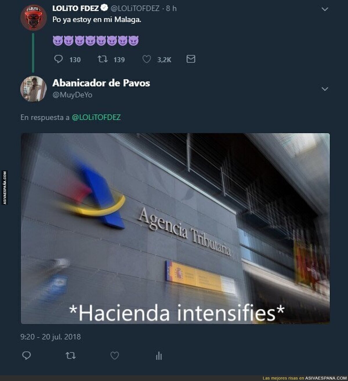 Cuando Lolito se va a Andorra para pagar menos impuestos y vuelve a España
