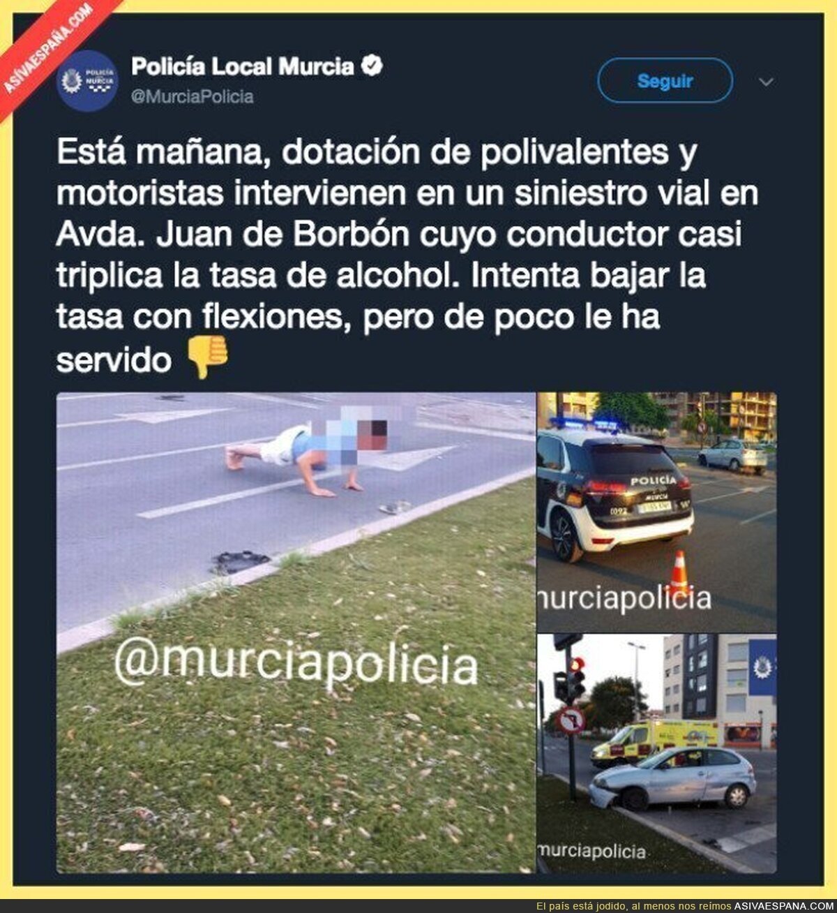 Lo que pasa en Murcia no pasa en ningún lado