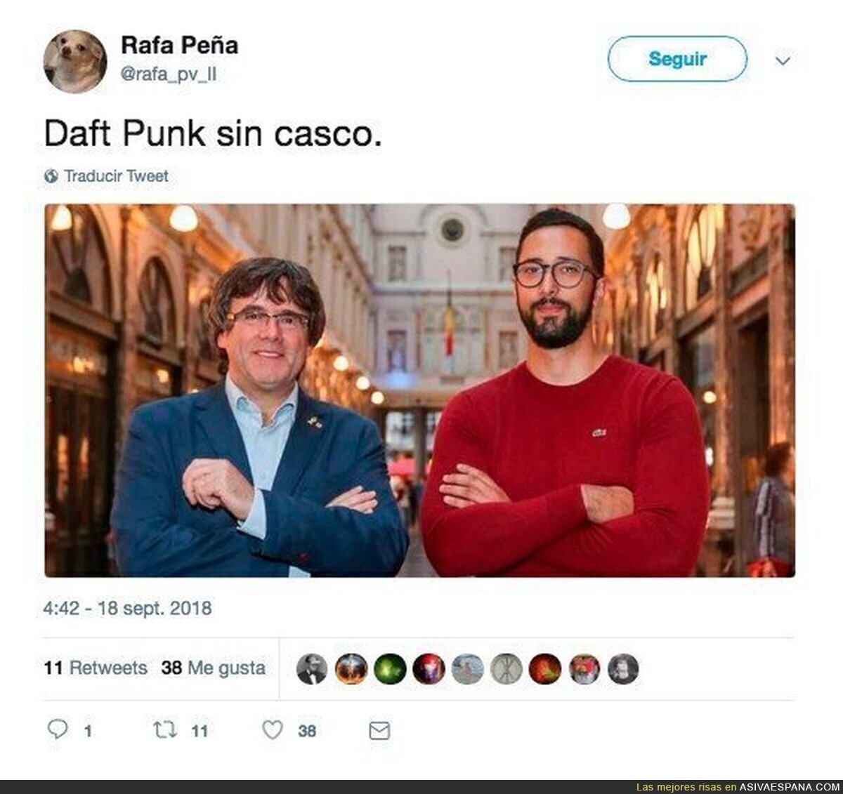 Get lucky con la indepe, por @rafa_pv_II