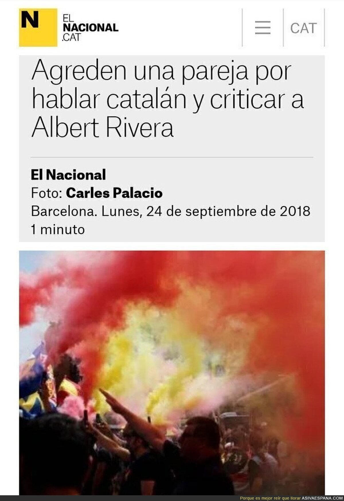 Las agresiones sensatas