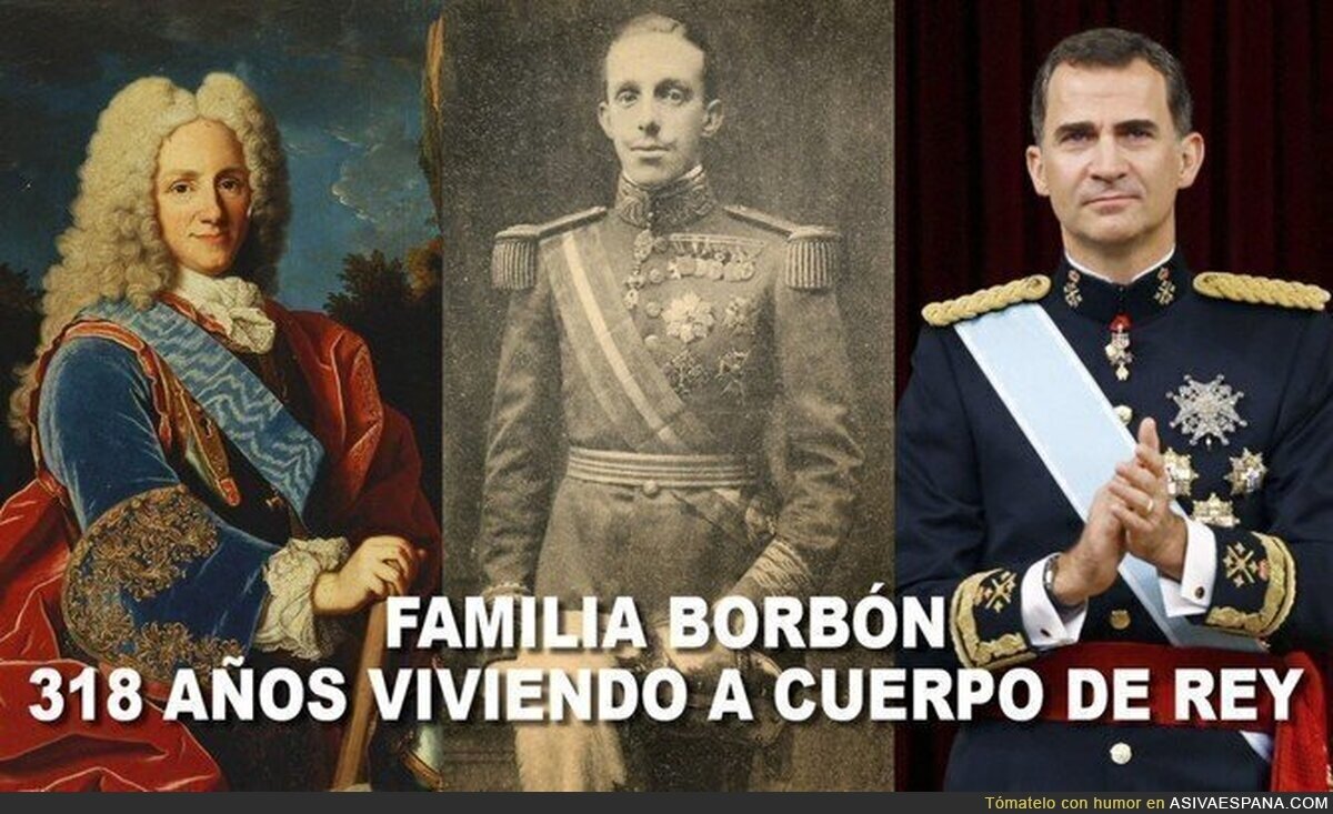 Los borbones si que viven bien