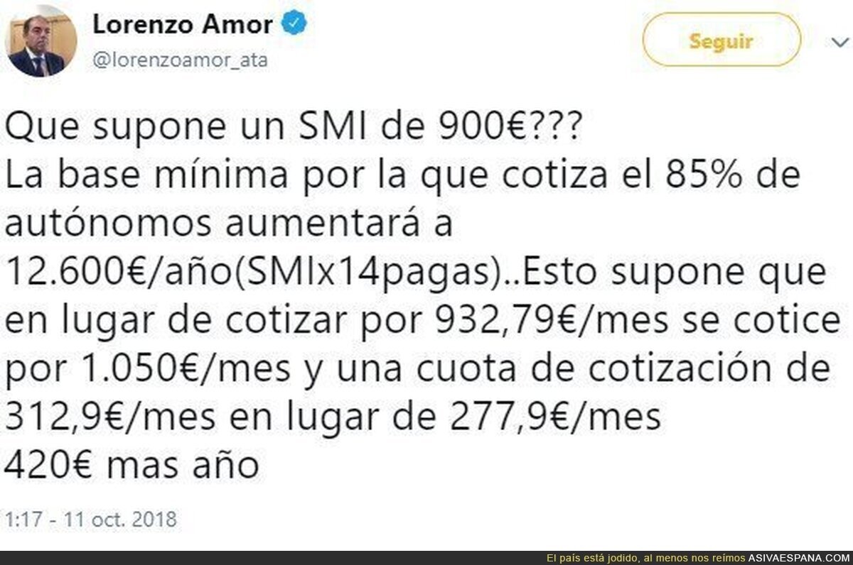 Por si ya era difícil ser autónomo en España, viene el PS"O"E y lo complica aún más