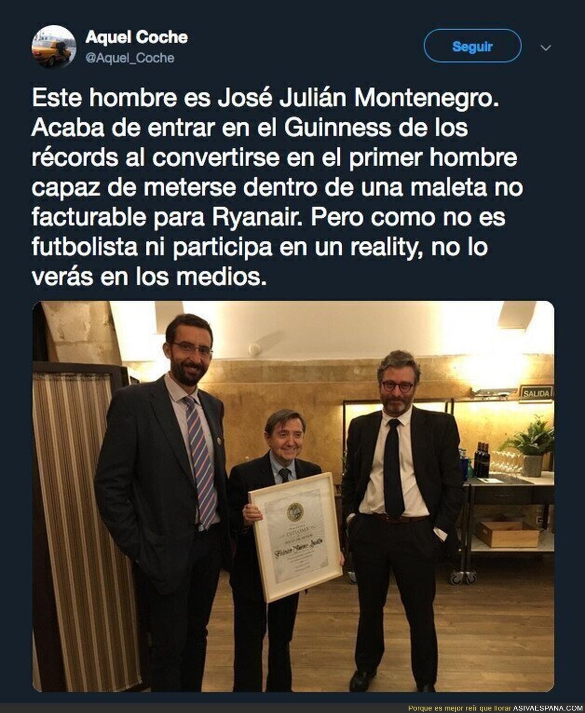 Un récord al alcance de nadie más