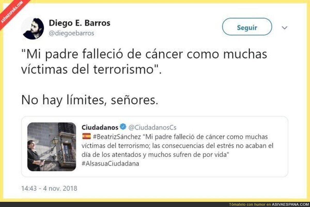 No hay limites para lo bajo que pueden llegar a caer