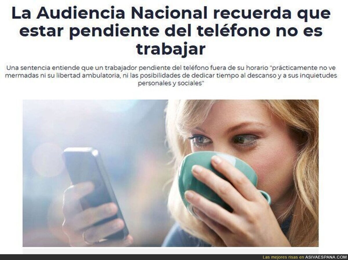 "Estar de guardia no condiciona tu vida" por la Audicencia Nacional