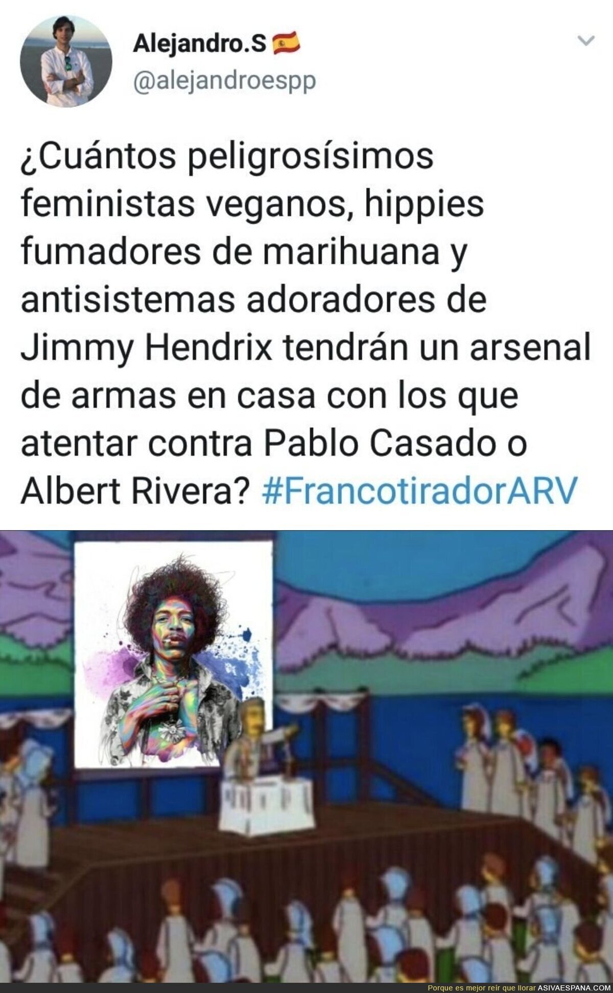 Los cien millones de muertos de Jimmy Hendrix