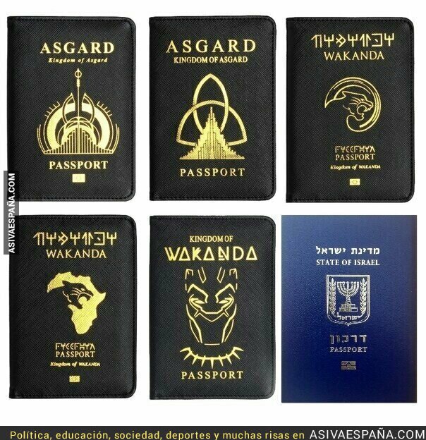 Pasaportes De Estados Imaginarios