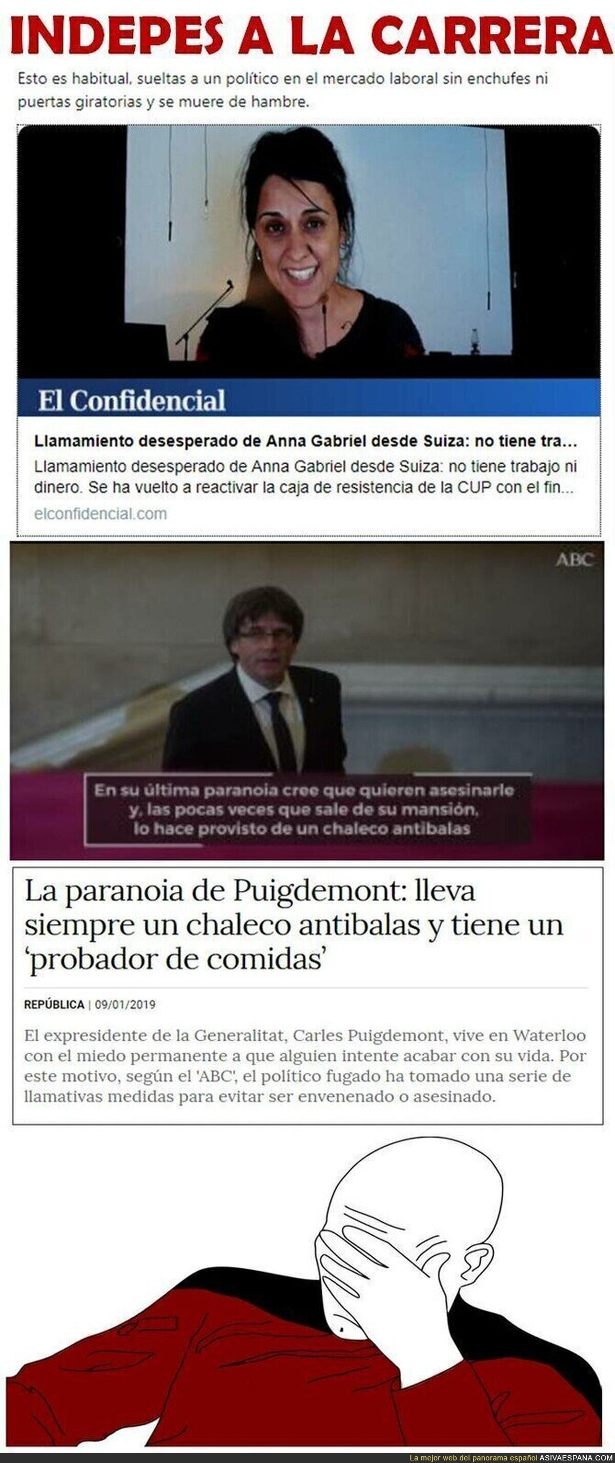 Indepes a la carrera