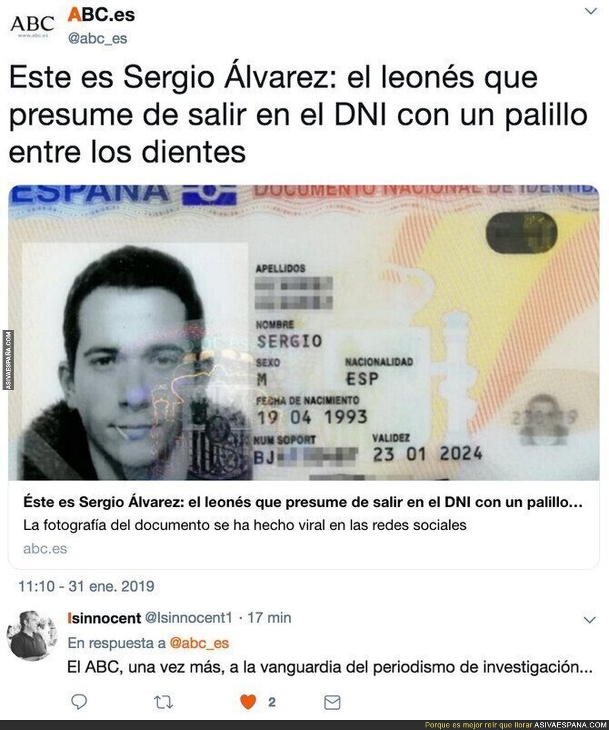 Periodismo de alto nivel en el ABC