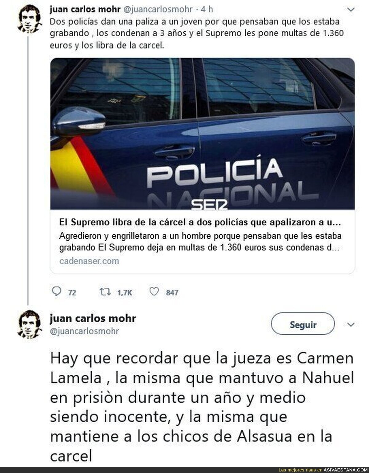 ¡Chor-pre-cha!