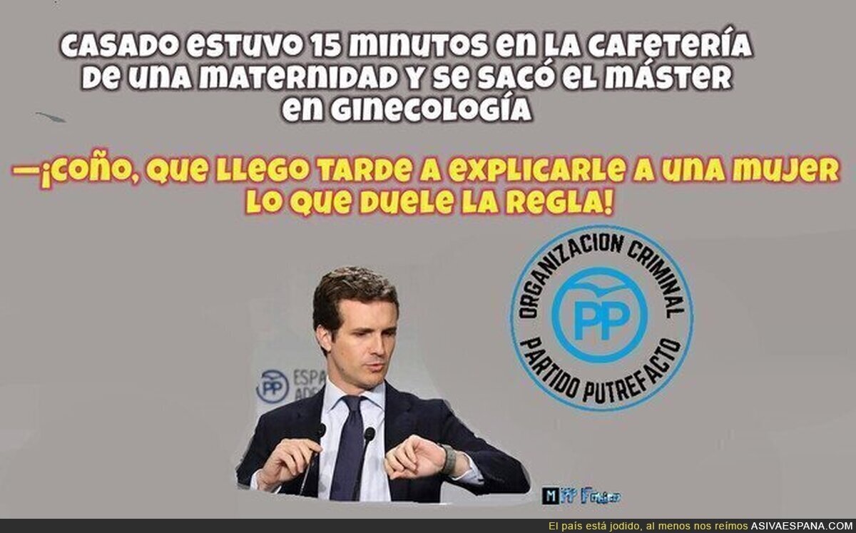 Casado, "Máster" of The Universe