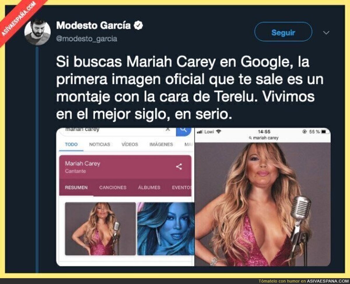 Y por estas cosas amo internet