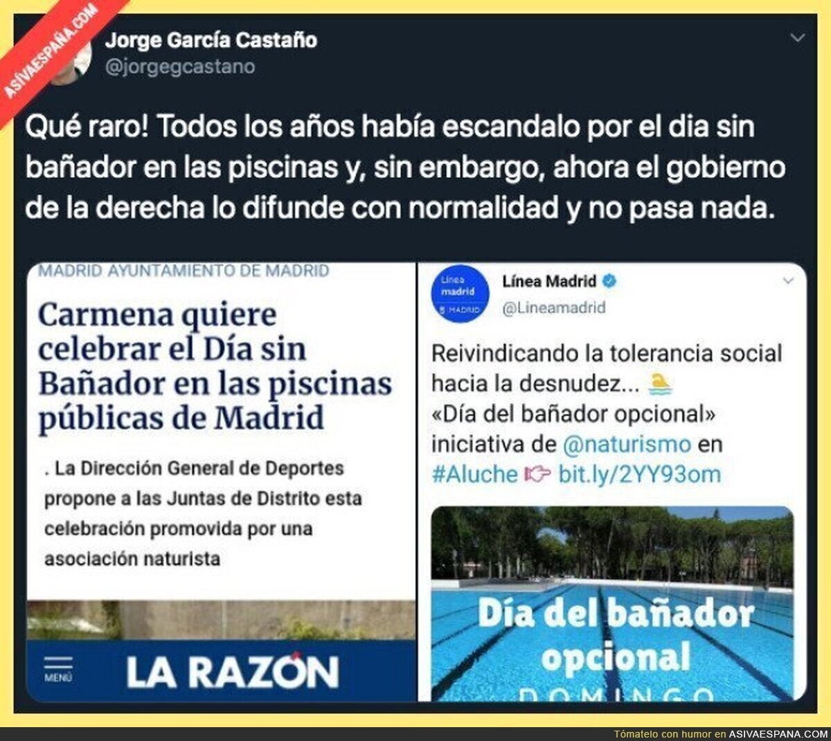 Este año no hay polémica con el PP