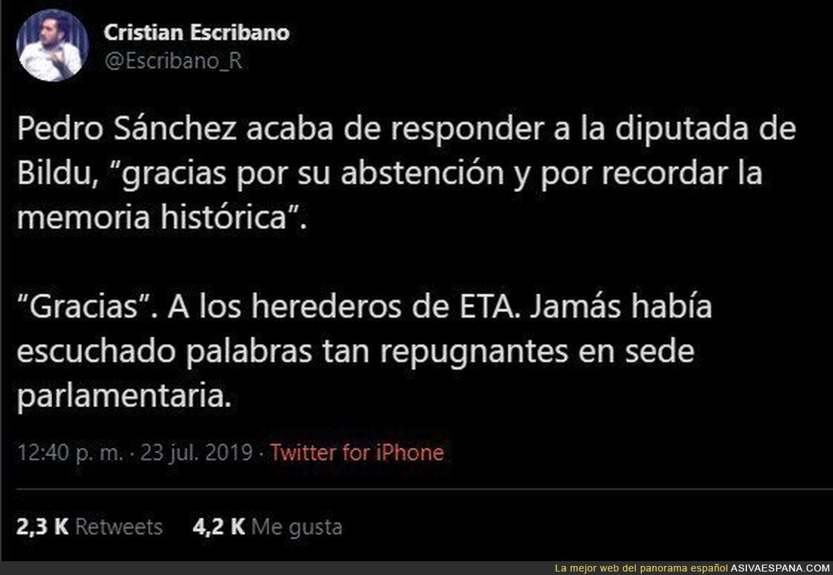 El ansia de sillones está destrozando toda la moralidad habida y por haber