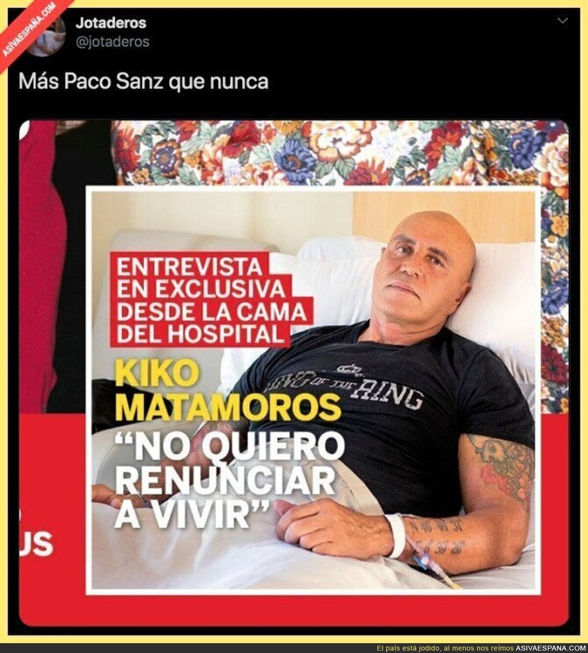 Cringe máximo con Kiko Matamoros