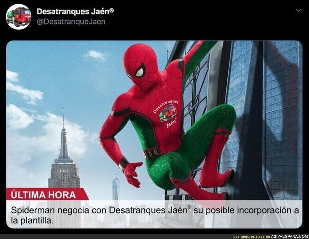 La nueva imagen que se viene de Spiderman