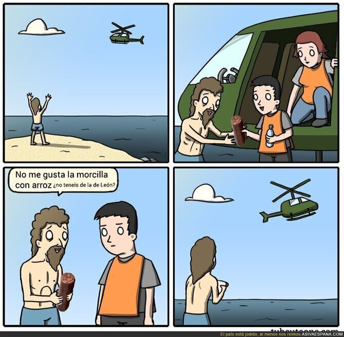 Con la morcilla no se juega