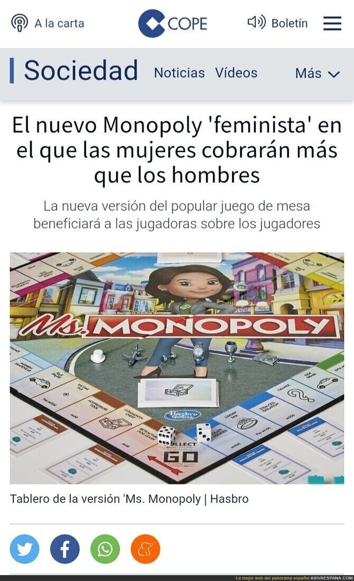 ¿Homenaje o burla al feminismo?