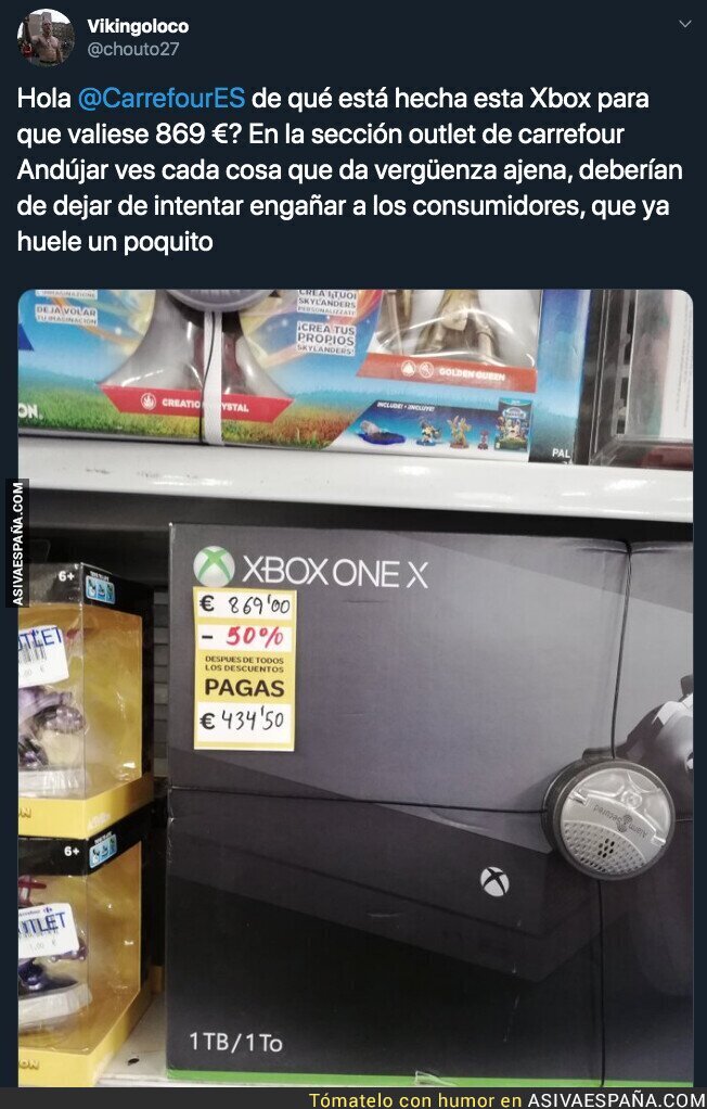 carrefour xbox