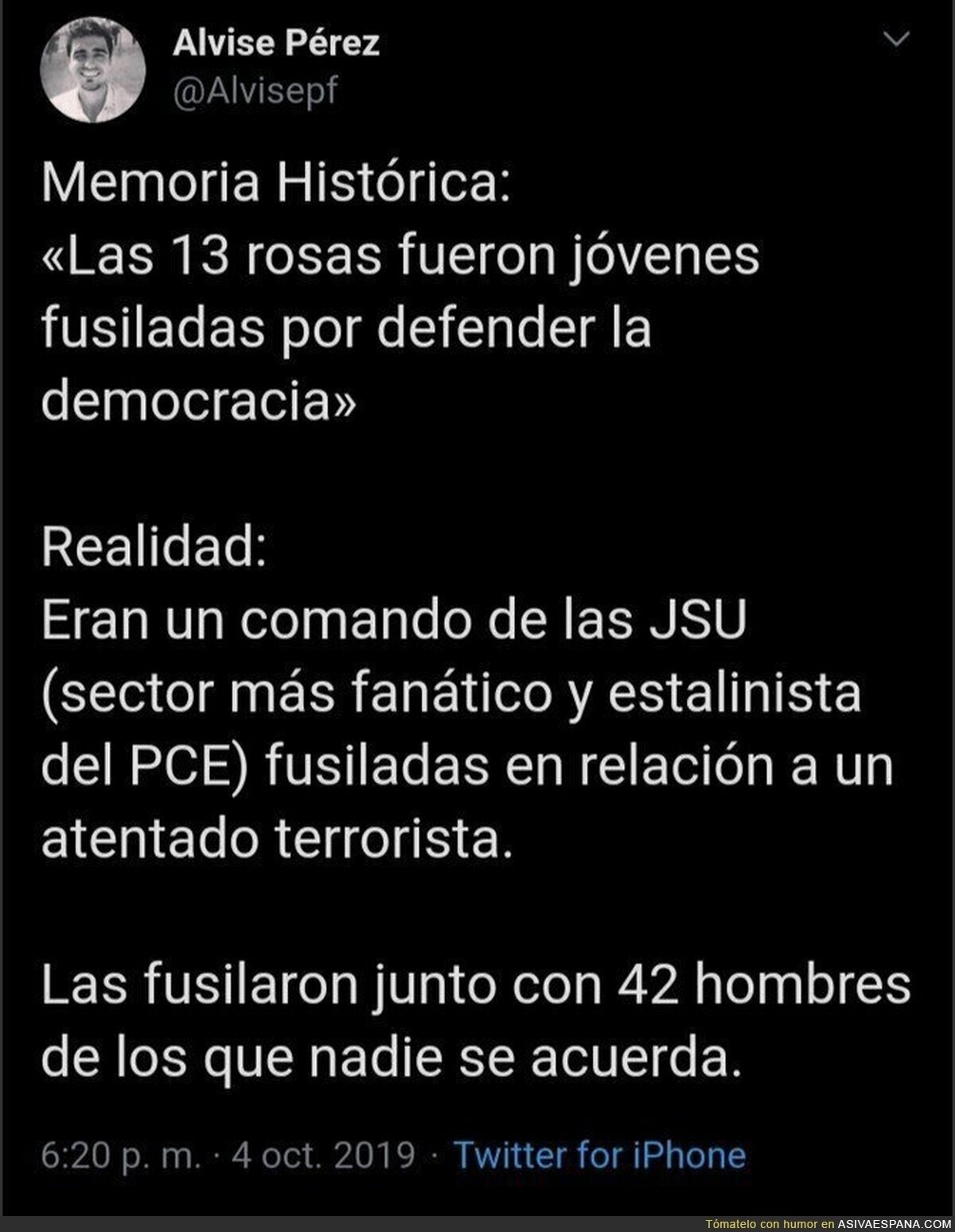 Desmitificando a las "Trece Rosas"
