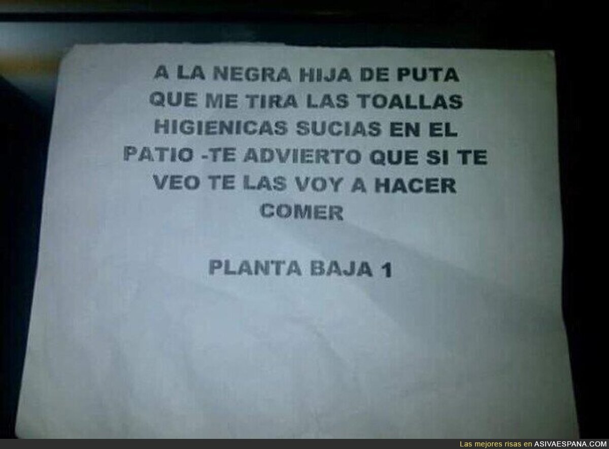 El buen rollo del vecindario