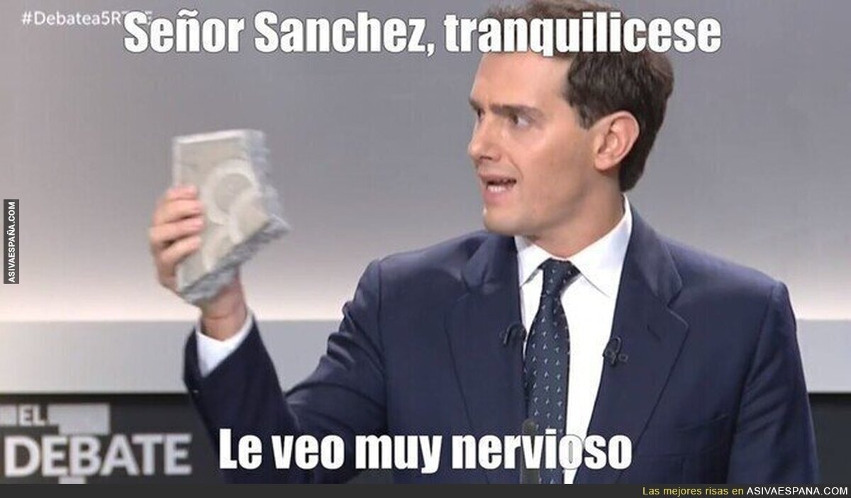 Mire que tranquilo estoy yo