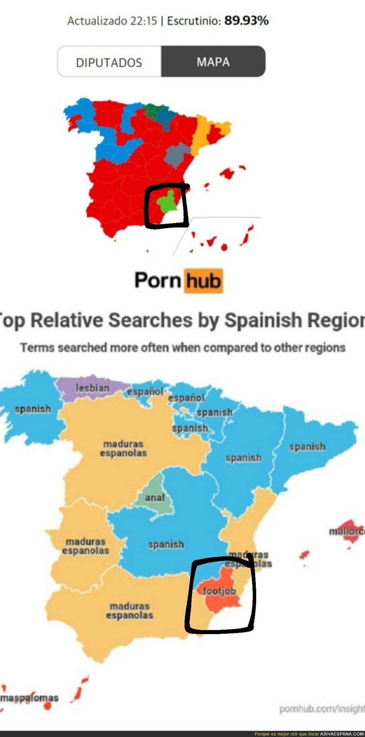 Dos mapas juntos se entienden mejor