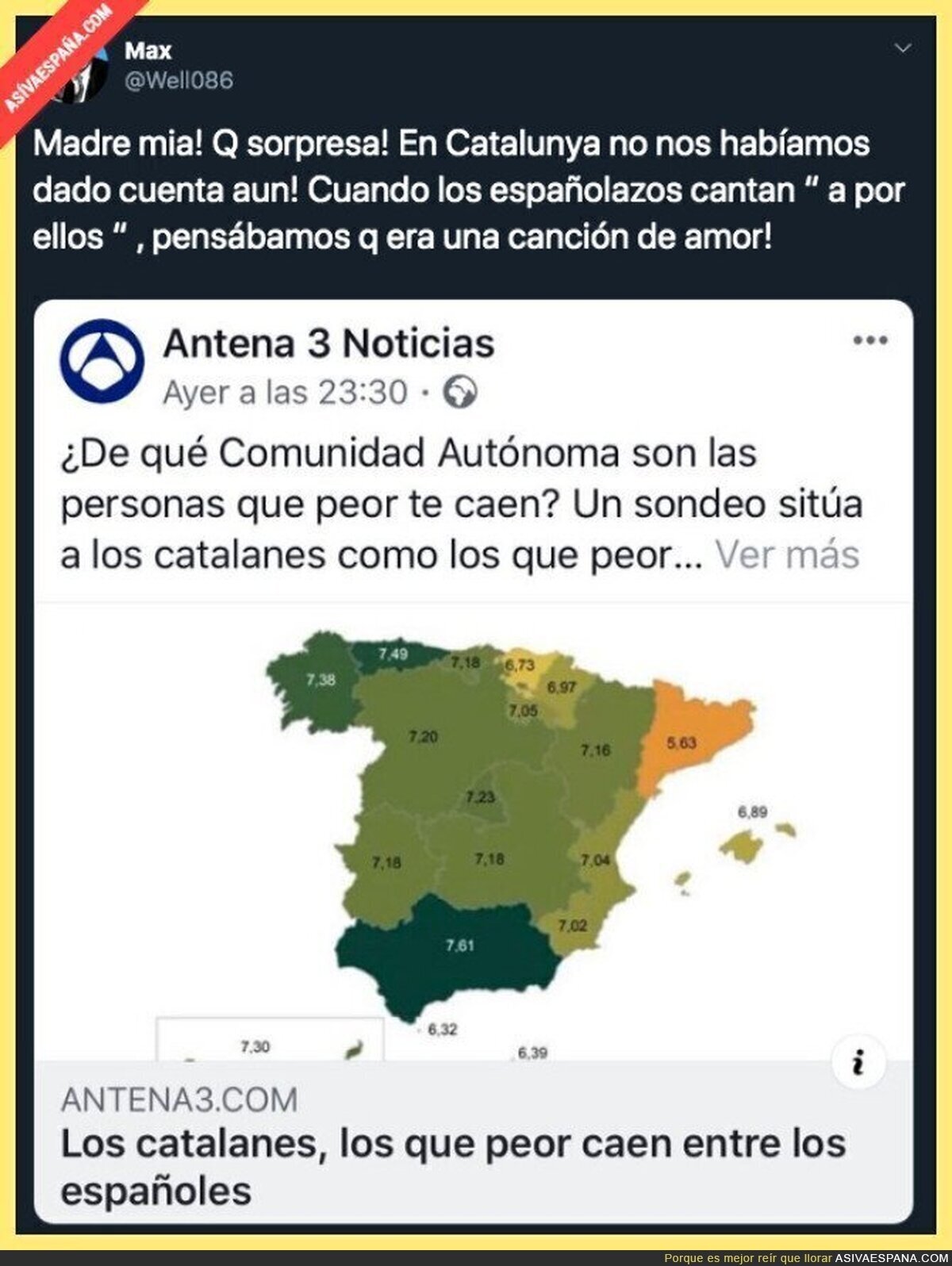 La prensa sigue en su misión de enfrentar territorios con notas absurdas