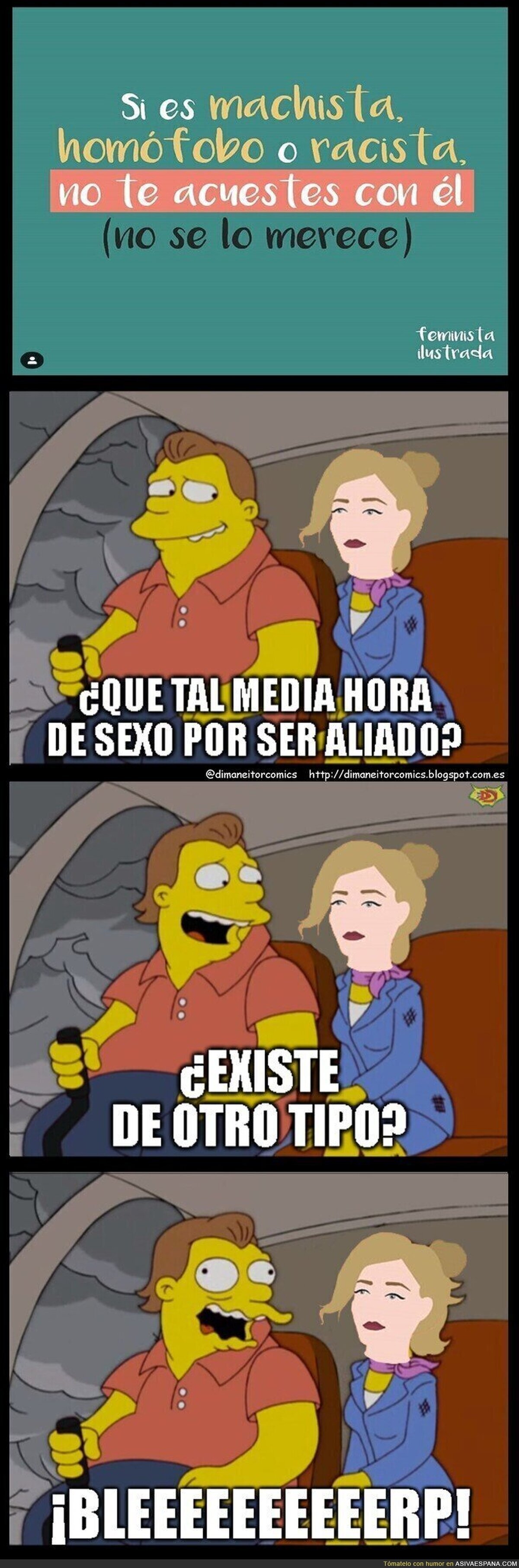 Sexo a cambio de ideologia