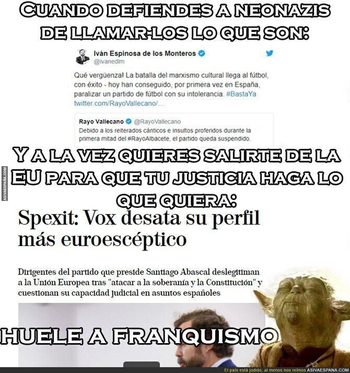 Uff, de repente estoy tan mal en la EU...