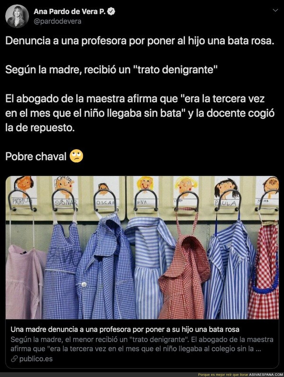 Las situaciones surrealistas que se viven en un colegio casi en 2020
