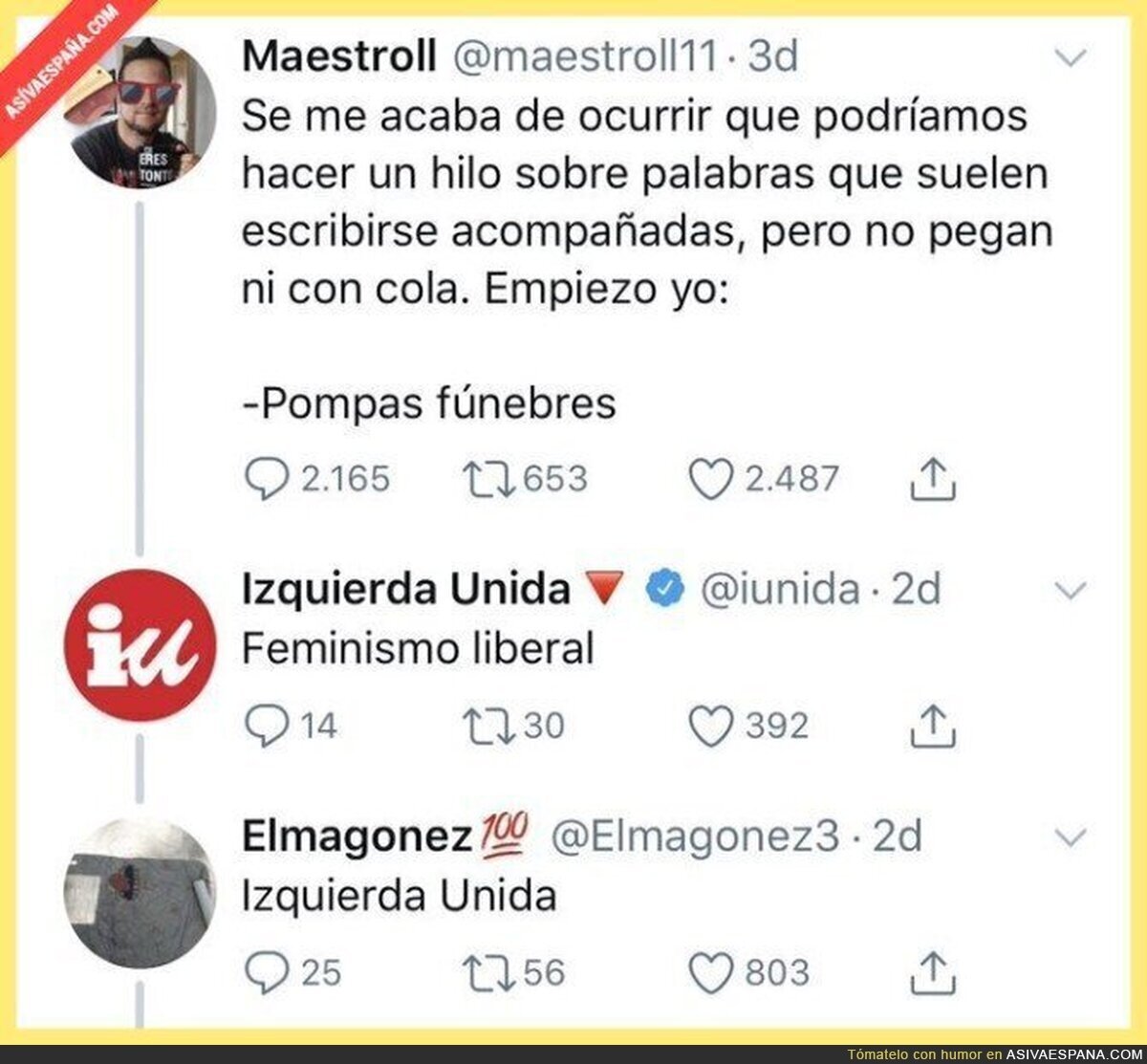 Una de las mayores h*stias que ha recibido Izquierda Unida